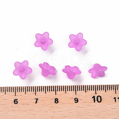 Transparent Acrylic Beads X-PL554-17-1