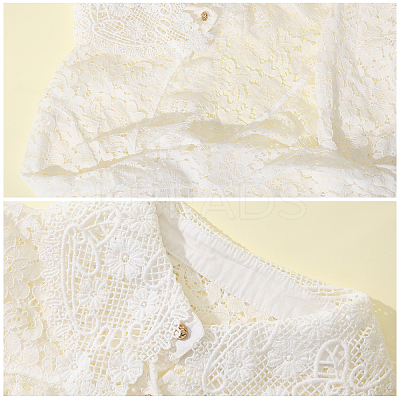 Detachable Cotton Lady's False Collars AJEW-WH0554-30B-1