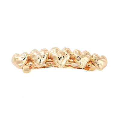Alloy Hair Barrettes OHAR-H010-01A-KCG-1