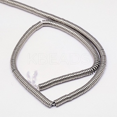 Electroplate Non-magnetic Synthetic Hematite Beads Strands G-J164A-2mm-06-1
