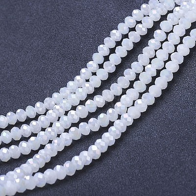 Electroplate Glass Beads Strands LS-EGLA-A044-J8mm-B05-1