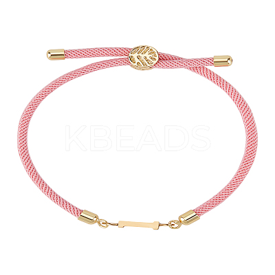1Pc Adjustable Nylon Cord Slider Bracelets for Women BJEW-LP0001-32I-03-1