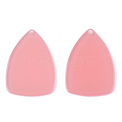 Translucent Cellulose Acetate(Resin) Pendants X-KY-T040-42E-1