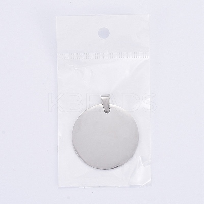 Tarnish Resistant 304 Stainless Steel Pendants LS-STAS-I140-16S-1