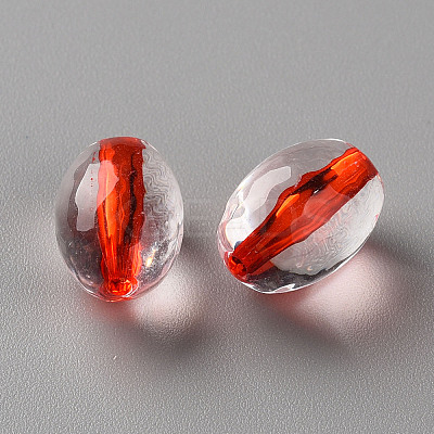 Transparent Acrylic Beads TACR-S154-14A-1