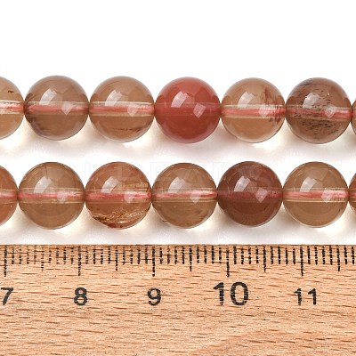 Natural Andesine Feldspar Beads Strands GG-CBA0251-A01-9mm-1