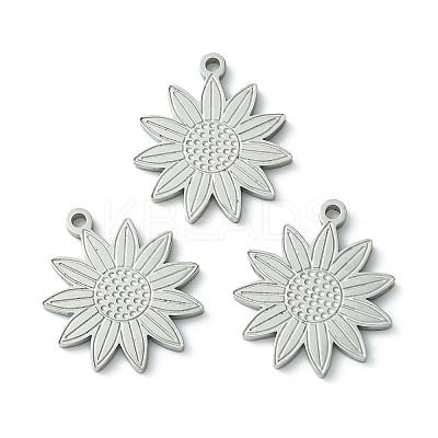 Non-Tarnish 304 Stainless Steel Manual Polishing Pendants STAS-C075-02P-1