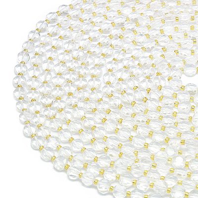 Synthetic Quartz Beads Strands G-C116-A85-02-1