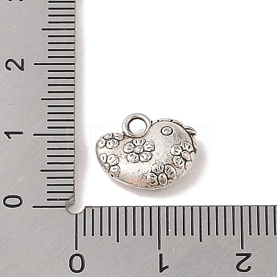 Tibetan Style Alloy Charms TIBE-Q090-19AS-1