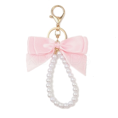Imitated Pearl Acrylic Keychain KEYC-JKC01006-1