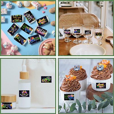 Leaf Paper Self Adhesive Mini Candy Bar Wrappers DIY-WH0604-010-1