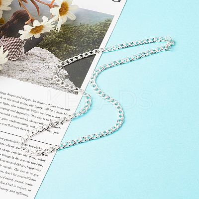 Tarnish Resistant 304 Stainless Steel Curb Chain Necklaces NJEW-JN03555-1