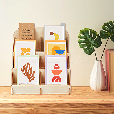 Wooden Multi-layer Cosmetic Storage Organizer Box MRMJ-WH0075-84-1