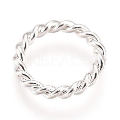 304 Stainless Steel Open Jump Rings X-STAS-F191-11S-B-1