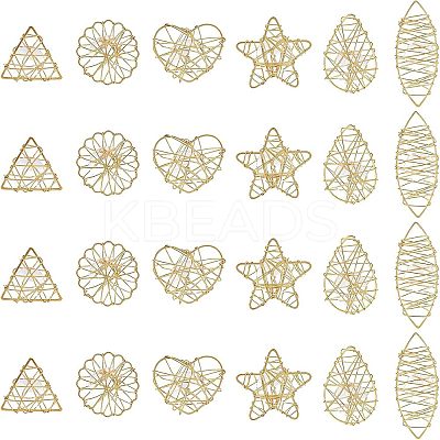 Eco-Friendly Iron Pendants IFIN-FH0001-41-1