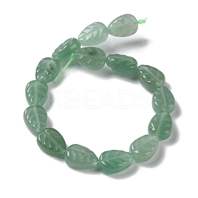 Natural Green Aventurine Beads Strands G-M418-A03-01-1