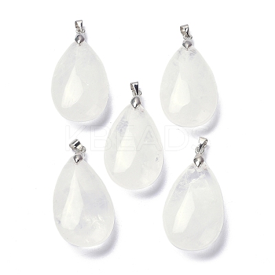 Natural Quartz Crystal Pendants X-G-D084-01P-B17-1
