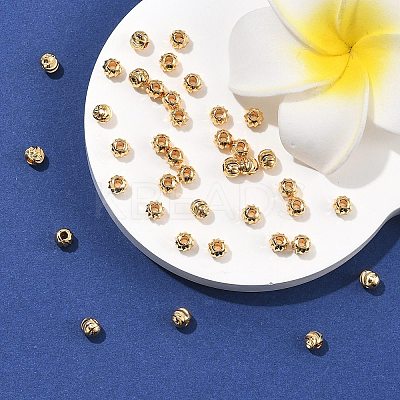 SHEGRACE Brass Spacer Beads XGRPCF565-177G-1