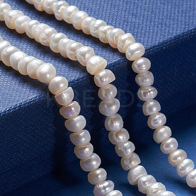 Natural Cultured Freshwater Pearl Beads Strands X-PEAR-I004-07B-01A-1