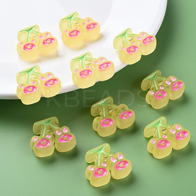 Transparent Acrylic Beads X-MACR-S374-04B-01-1