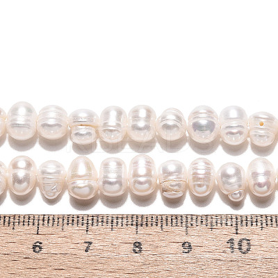 Natural Cultured Freshwater Pearl Beads Strands PEAR-N026-03-1