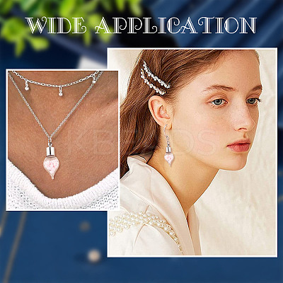 DIY Perfume Bottle Necklace Making Kit DIY-SC0020-71-1