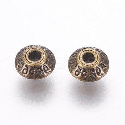 Tibetan Style Alloy Beads K0NRP071-1