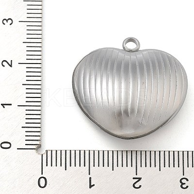 Anti-Tarnish 304 Stainless Steel Pendants STAS-M084-03A-P-1