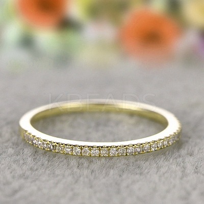 Alloy with Crystal Rhinestone Finger Rings FS-WG3B390-12-1