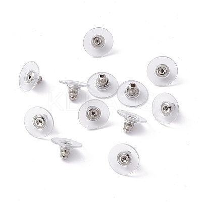 304 Stainless Steel Bullet Clutch Earring Backs STAS-I016-1