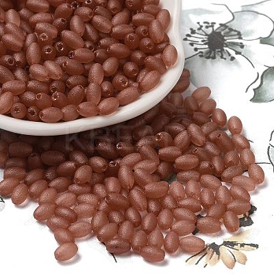 Transparent Colours Glass Round Beads SEED-F006-03A-01-1