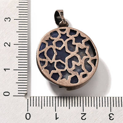 Natural Sodalite Pendants G-P560-01R-20-1