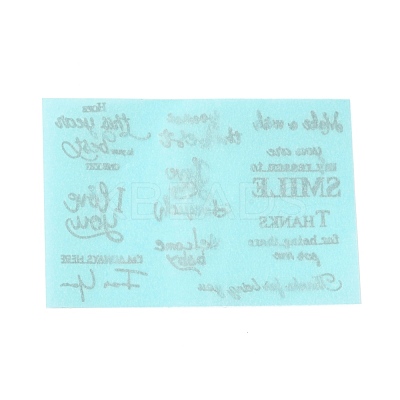 Brass Self-Adhesive Picture Stickers DIY-C059-01B-1
