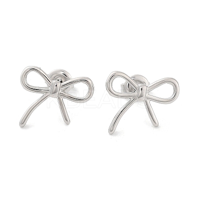 Non-Tarnish 304 Stainless Steel Stud Earrings EJEW-H115-08P-1