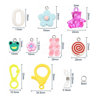 DIY Glasses/Mask Chains Making Kits DIY-YW0002-81-1