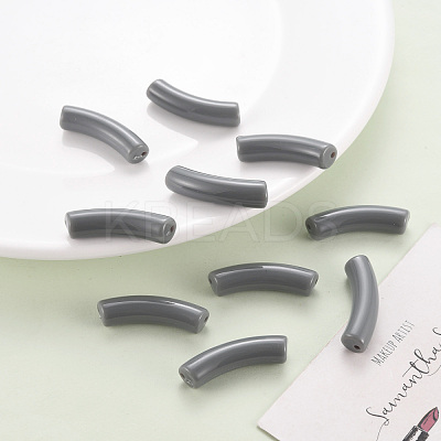 Opaque Acrylic Beads MACR-S372-002B-S037-1