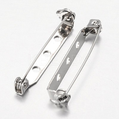 Iron Brooch Findings E024Y-1