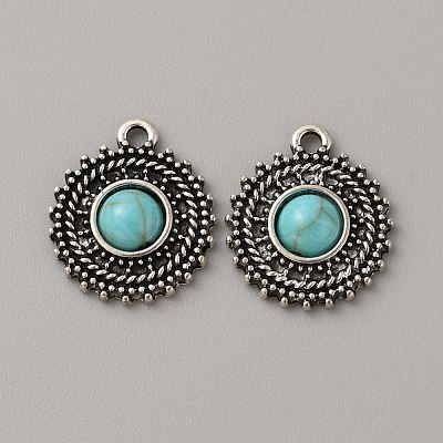 Tibetan Style Alloy Pendants LS-TIBEP-CJC0002-11B-1
