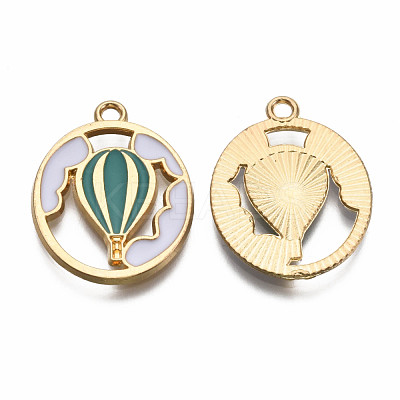 Alloy Enamel Pendants ENAM-T011-115-NR-1