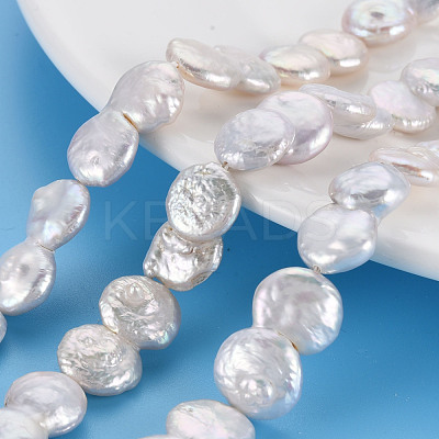 Natural Keshi Pearl Beads Strands PEAR-S018-01B-1