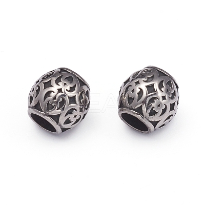 304 Stainless Steel European Beads STAS-G220-43AS-1