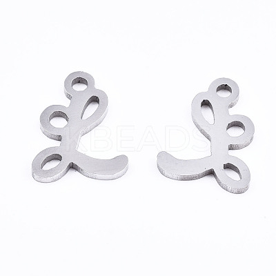 Non-Tarnish 201 Stainless Steel Charms STAS-T044-217P-L-1