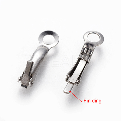Tarnish Resistant 304 Stainless Steel Spring Ring Clasps STAS-G192-26P-1