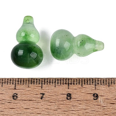 Dyed Natural White Jade Pendants G-Q601-42B-1