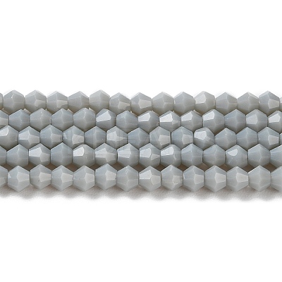Opaque Solid Color Imitation Jade Glass Beads Strands LS-GLAA-F029-P4mm-14-1