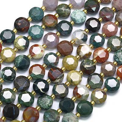 Natural Ocean Jasper Beads Strands G-C116-A140-01-1