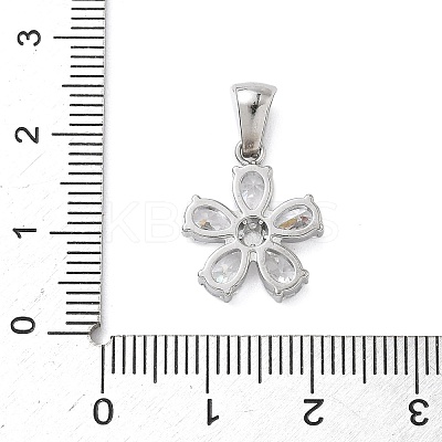 316 Surgical Stainless Steel Rhinestone Pendants STAS-P412-09P-1