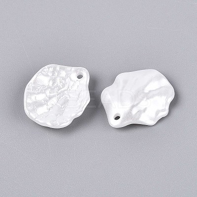 ABS Plastic Imitation Pearl Pendants KY-T041-10-1