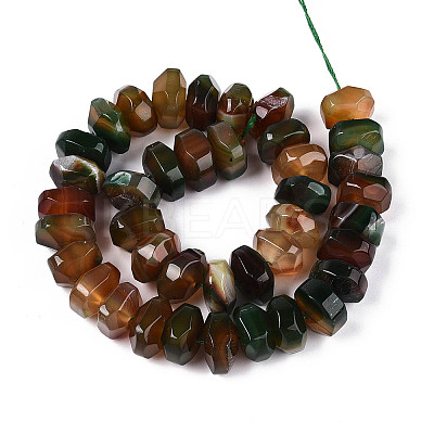Natural Agate Beads Strands G-N356-01A-05-1