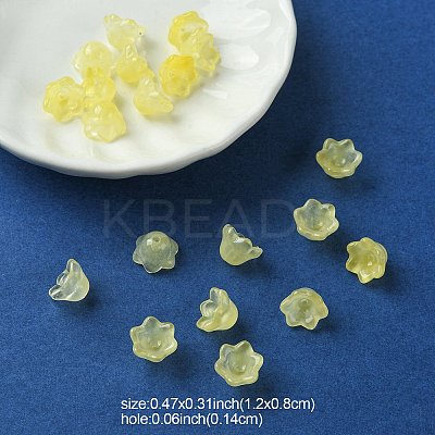 Glass Beads GLAA-YW0003-37I-1